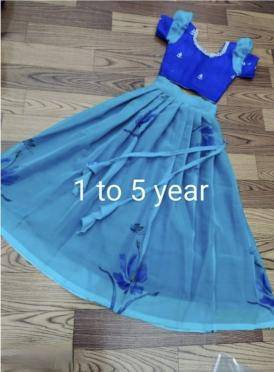 KiDS LEHENGA and GOWNS crape Kids clothing suppliers